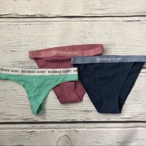 BNWOT Victoria secret panty bundle